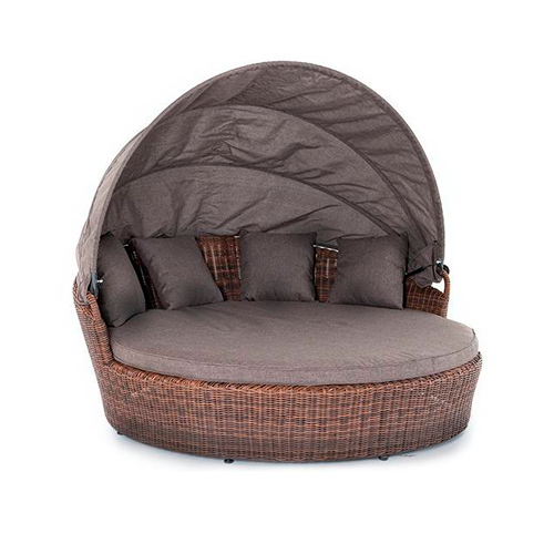 Кровати из искусственного ротанга