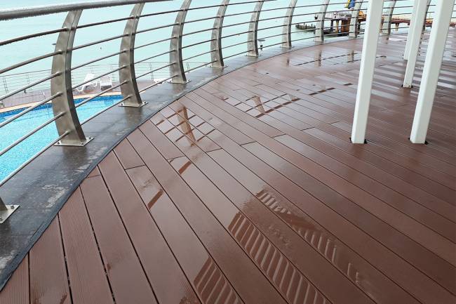 Террасная доска Deckron Classic 153*28*4000мм, П7 Террасная доска Deckron Classic 153*28*4000мм, П7