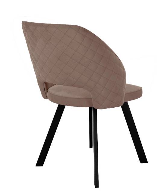 Стул DikLine 274 поворотный Z48 капучино, ножки черные