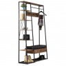 Гранд 15.124 дуб крафт табачный / кожзам HOLST Black