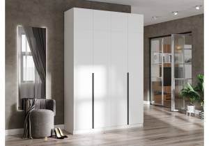 Широн 1600 белый / белый с антресолью