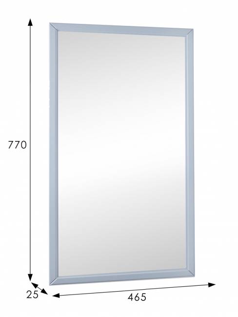 Зеркало настенное Артемида серый 77 см х 46, 5 см