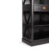 Библиотека Secret de Maison Блэк Лэйбл/Black Label (мод. DA-2379) массив манго/МДФ, 130х47х220см, черный черный дерево манго/мдф