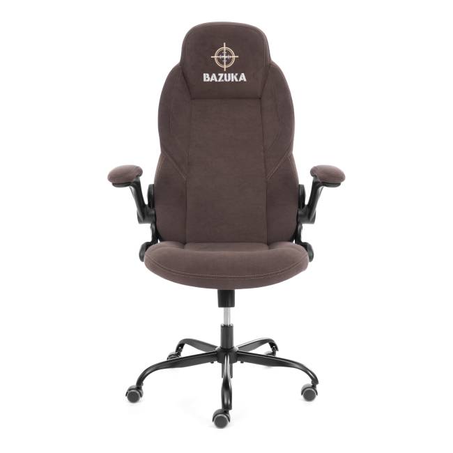 Кресло BAZUKA metalBL велюр, коричневый, 6 коричневый велюр Кресло BAZUKA metalBL велюр, коричневый, 6 коричневый велюр