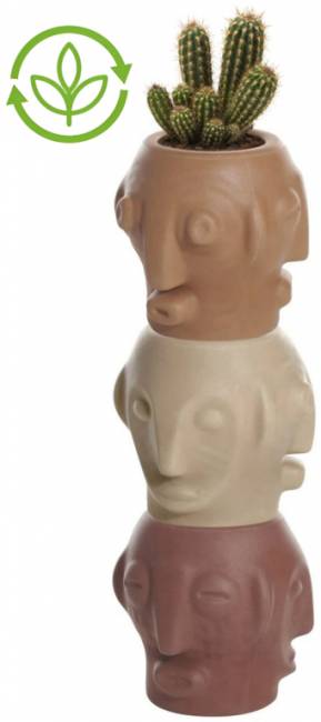 Кашпо из биопластика Threebu Totem Pot 3 Special 450х450х1350 мм Кашпо из биопластика Threebu Totem Pot 3 Special 450х450х1350 мм