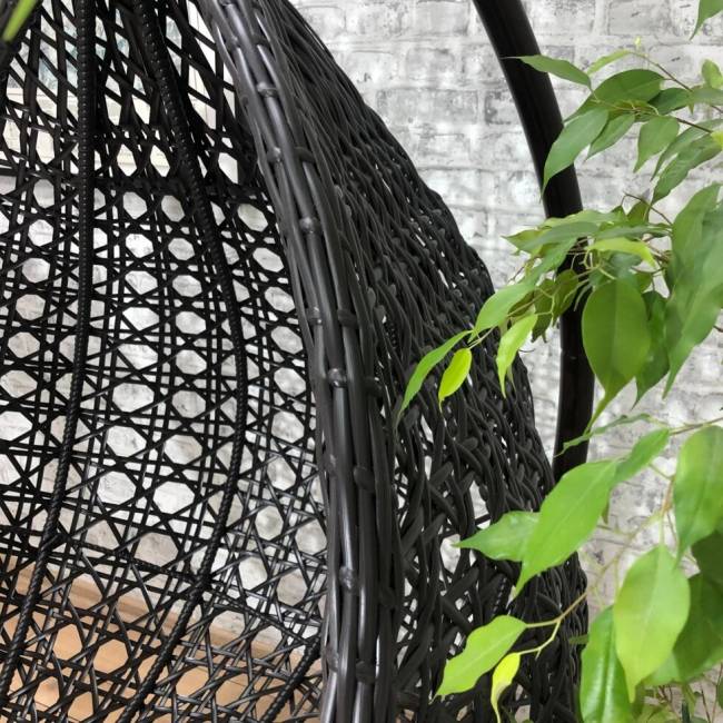 Подвесное кресло из искусственного ротанга "FRESCO", коричневый Подвесное кресло из искусственного ротанга "FRESCO", коричневый