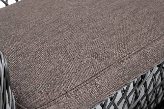 "Асти" лаунж-зона из искусственного ротанга на 4 персоны, цвет графит "Асти" лаунж-зона из искусственного ротанга на 4 персоны, цвет графит