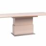 Стол-трансформер Левмар Slide D31/S95 выбеленный дуб/ опоры сатинированная сталь