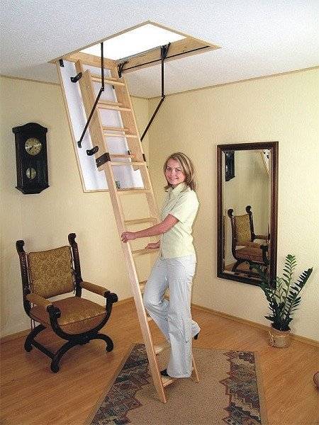 Чердачная складная лестница Sliding