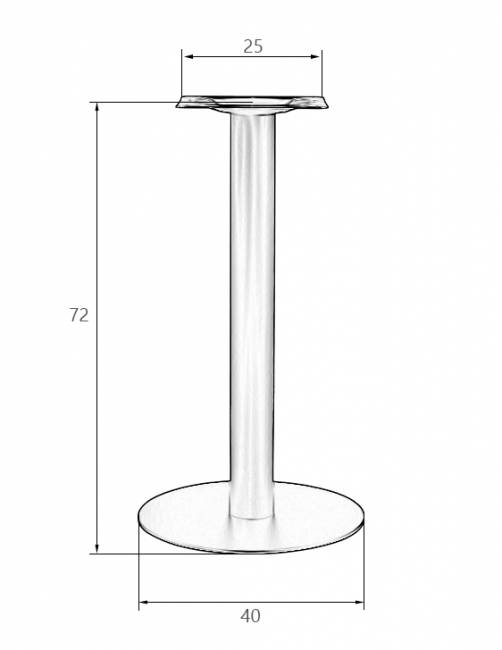 Подстолье обеденное DOBRIN JOSELYN