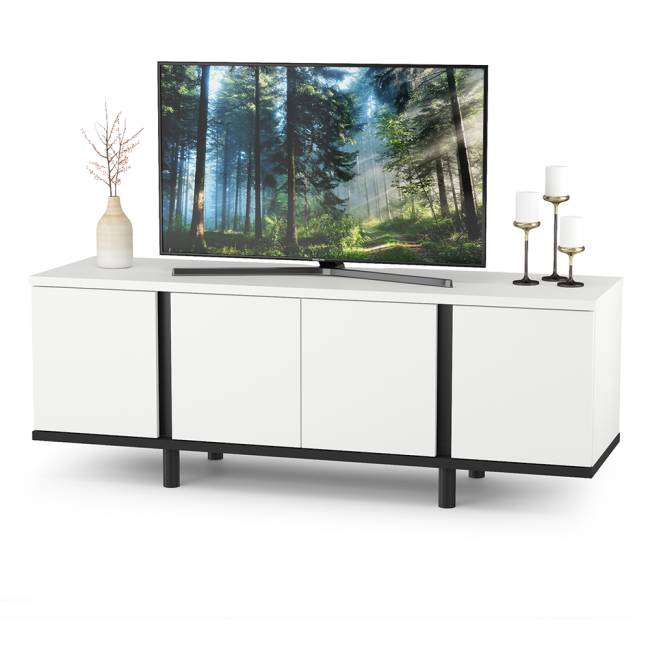 Комплект мебели в спальню Валенсия № 11 цвет белый шагрень/чёрный Комплект мебели в спальню Валенсия № 11 цвет белый шагрень/чёрный