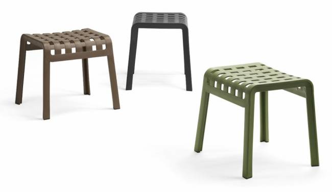 Табурет пластиковый Poggio агава 490х415х440 мм Табурет пластиковый Poggio агава 490х415х440 мм