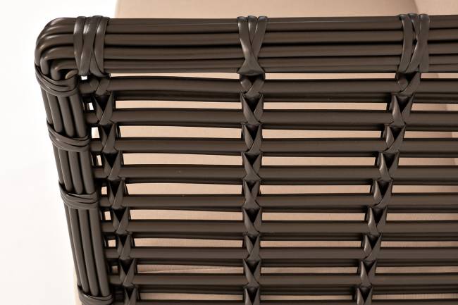 "Валенсия" кресло из искусственного ротанга, цвет бронзовый "Валенсия" кресло из искусственного ротанга, цвет бронзовый