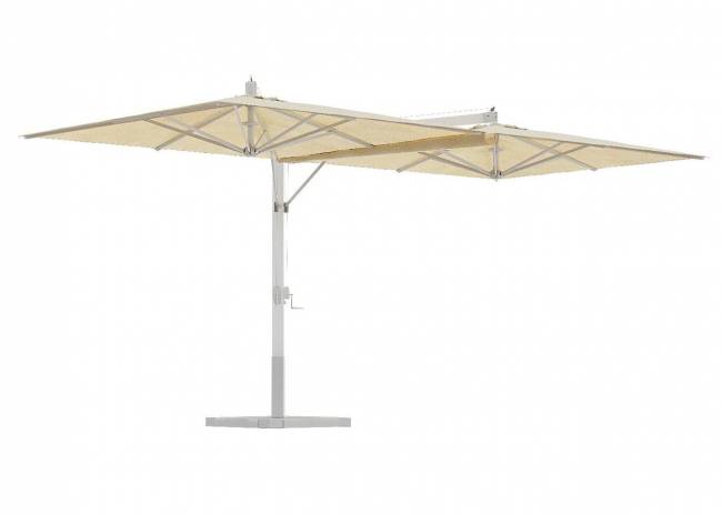 Зонт профессиональный двухкупольный Fellini Alluminium V 3м*6м