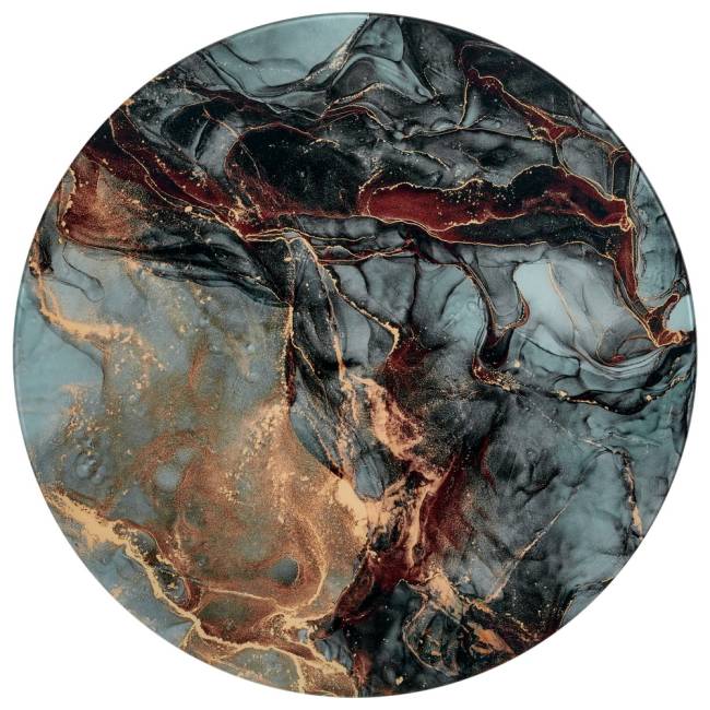 Набор кофейных столиков Tango космический с чёрными ножками, 2шт Набор кофейных столиков Tango космический с чёрными ножками, 2шт