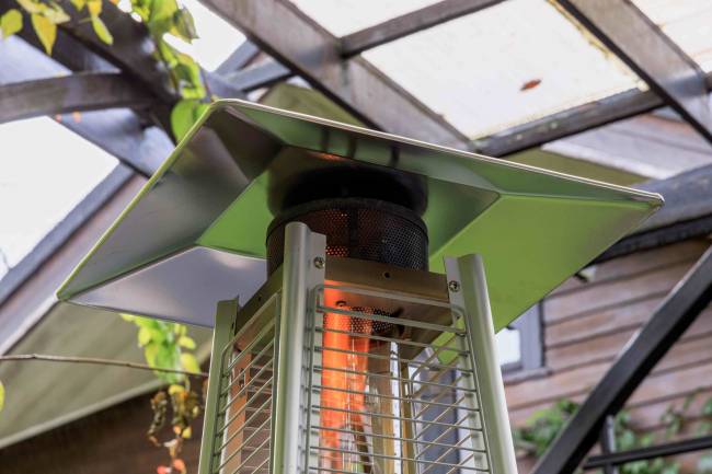 Уличный газовый обогреватель ADAM из металла