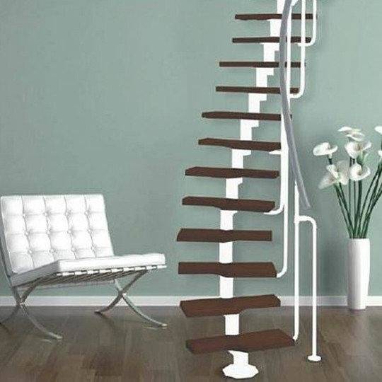 Модульная лестница Mini Г-образная