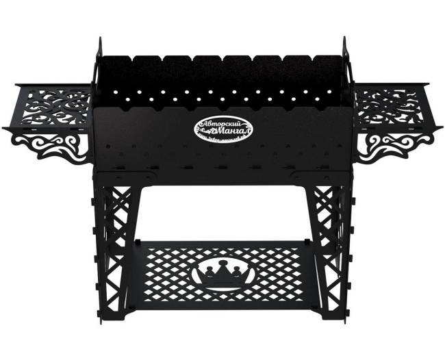 Мангал разборный "Царский", сталь AISI304, 3мм