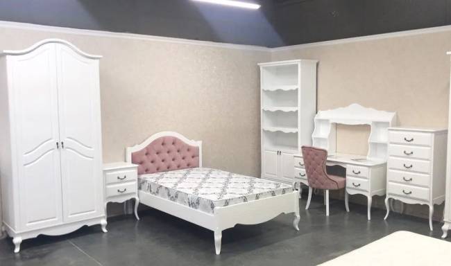 Кровать Малонн Ави Софт Белый