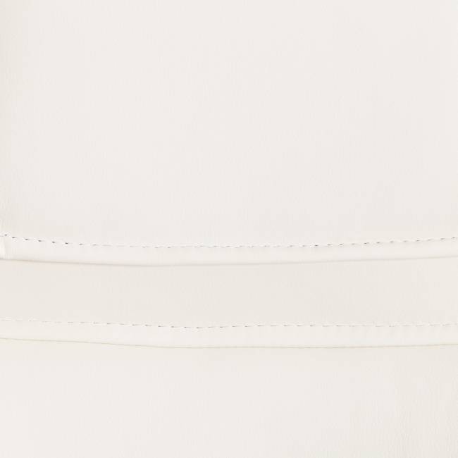 Кресло BERGAMO хром (22) кож/зам, белый, 36-01 белый кож/зам