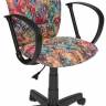 Кресло офисное TetChair «Спектрум» (SPECTRUM) (Серо-бирюзовая ткань)