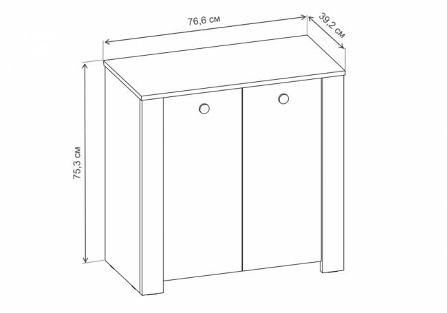 Джастин 16.228.02 белый PE шагрень / дуб белый exclusive OW D4430