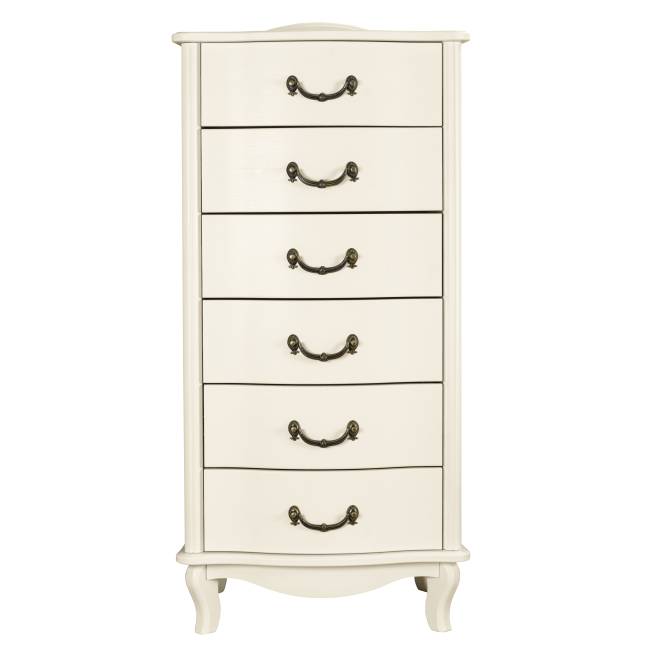 Комод Джульетта узкий 6 ящ., дуб шампань Л Комод Джульетта узкий 6 ящ., дуб шампань Л