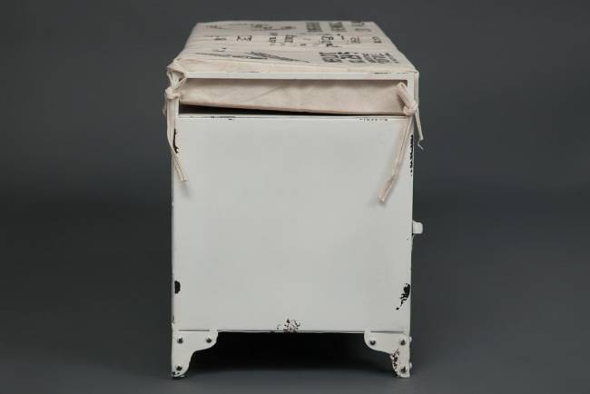 Банкетка Secret de Maison Стил/Steel (мод. M-14527) металл, 120х41х52см, белый белая металл
